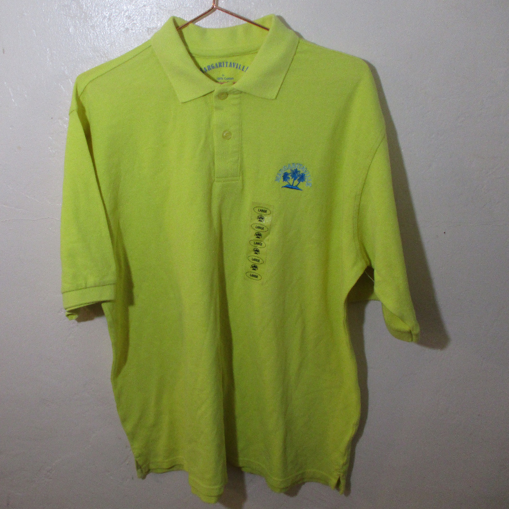 Margaritaville Polo Large Men's Short sleeve NWT